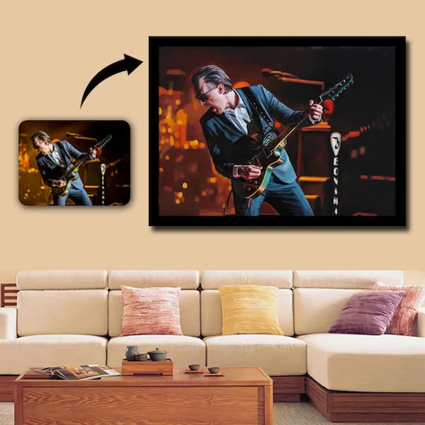 Man-With-Guitar-Portrait